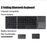 Folding Wireless Bluetooth Keyboard With Touchpad For Windows, Android, IOS Phone - Smart Living Box
