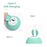 Electric Cat Ball Toys Automatic Rolling Smart Cat Toys Interactive for Cats