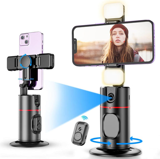 Smart Auto Face Tracking trípode 360 ​​° Rotación Motion Tracking Mount para Vlogging, Streaming Gimbal Stabilizer