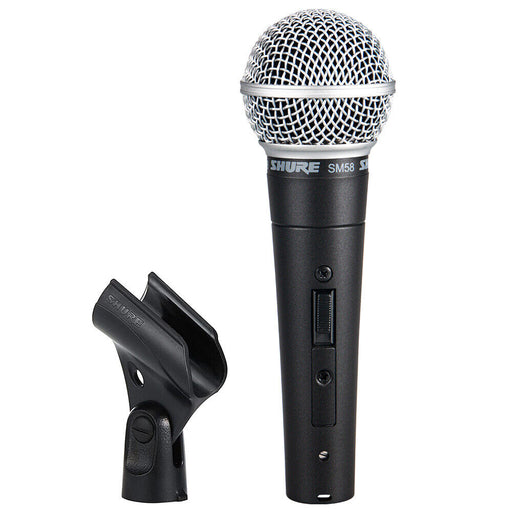 Para micrófono vocal Shure SM58s con interruptor de encendido y apagado