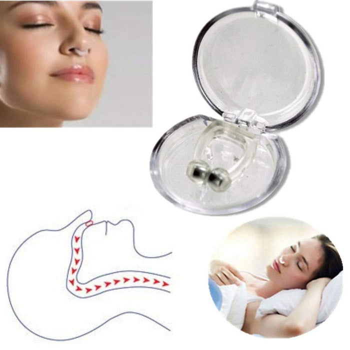 Anti Snore Nose Clip - Sleeping Aid With Carry Case - Smart Living Box