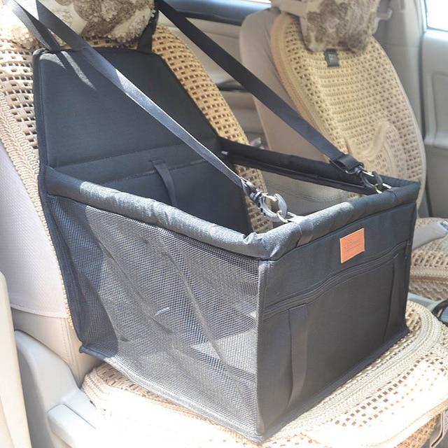 Portable Waterproof Car Booster Seat Pet Dog Cat Travel Cage Carrier Basket Bag - Smart Living Box