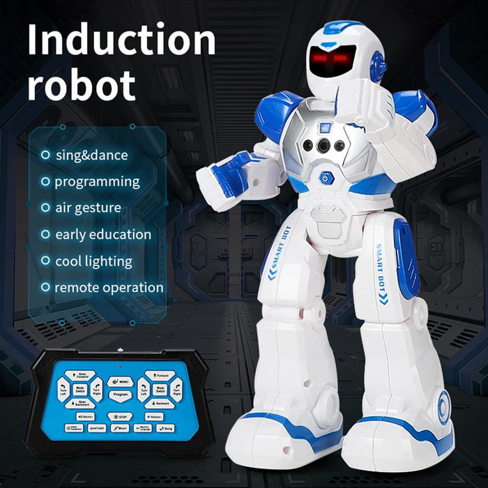 Smart RC Robot Toy Talking Dancing Gesture Sensing Programmable Robots for Kids