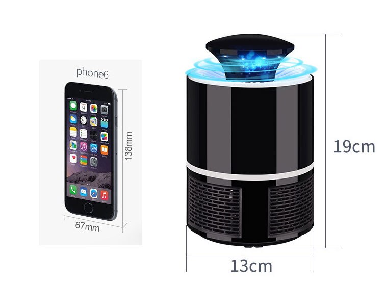 USB Powered Electric Mosquito Killer Lamp Led Bug Zapper Lure Trap for Home - Smart Living Box
