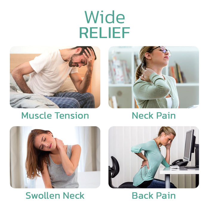 EMS Neck Relief Acupoints Lymphvity Massager - Smart Living Box
