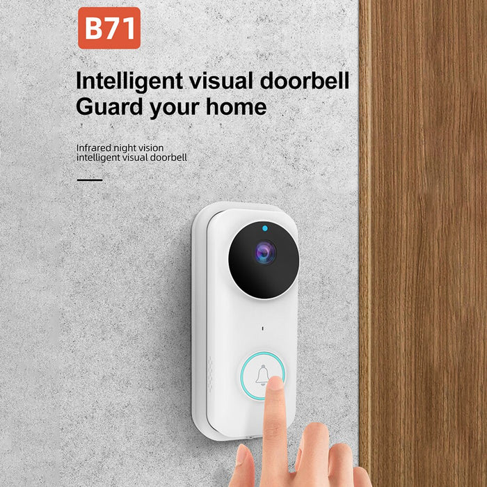 Wireless Smart Video Doorbell Security Intercom WiFi Camera Door Ring Bell Chime - Smart Living Box