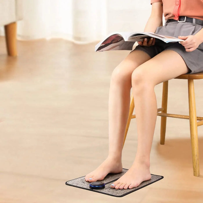 EMS Acupoints Stimulator Massage Foot Mat - Smart Living Box