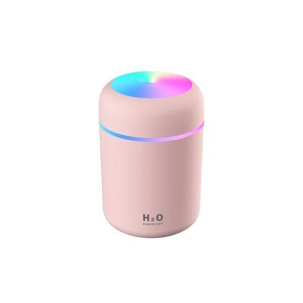 Portable H2O Ultrasonic Air Humidifier with Romantic Light - Smart Living Box