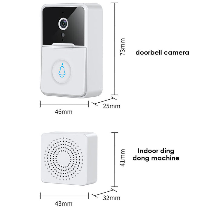 1080P HD Wireless Smart WiFi Video Doorbell Intercom Door Bell Security Camera - Smart Living Box