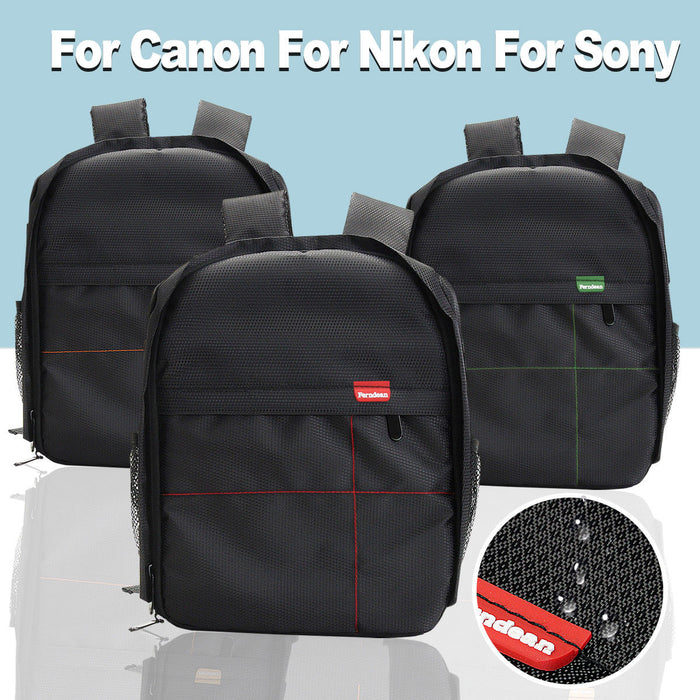 Waterproof DSLR SLR Case Camera Backpack Shoulder Bag For Canon / Nikon / Sony - Smart Living Box