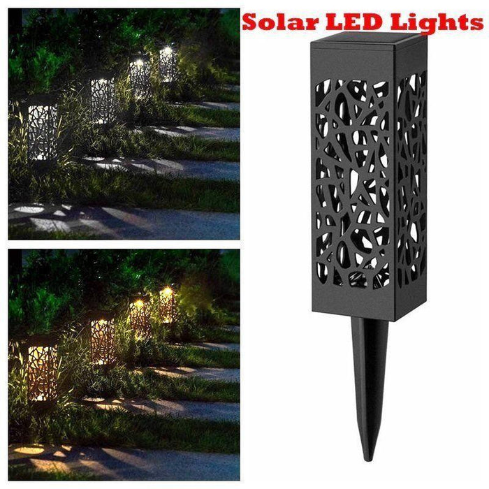 6pcs LED Solar Powered Light Outdoor Waterproof Garden Security Landscape Light - Smart Living Box
