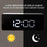 Creative LED Digital Alarm Clock Night Light Thermometer Display Mirror Lamp Hot - Smart Living Box