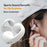 TWS Bone Conduction Bluetooth 5.3 Earphones Earring Wireless Headphone With Mic