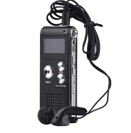 Grabadora de voz digital Mini dictáfono Audio Grabadora de sonido
