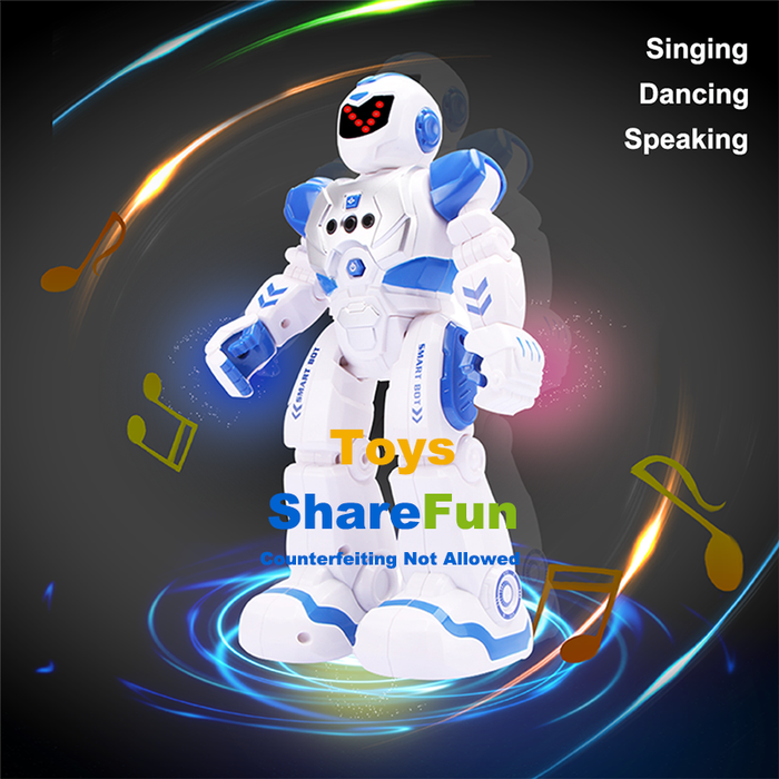 Smart RC Robot Toy Talking Dancing Gesture Sensing Programmable Robots for Kids - Smart Living Box