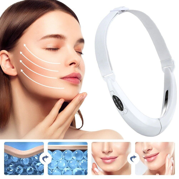 V Face Massager LED Photon Light Therapy Face Lifting Device - Smart Living Box
