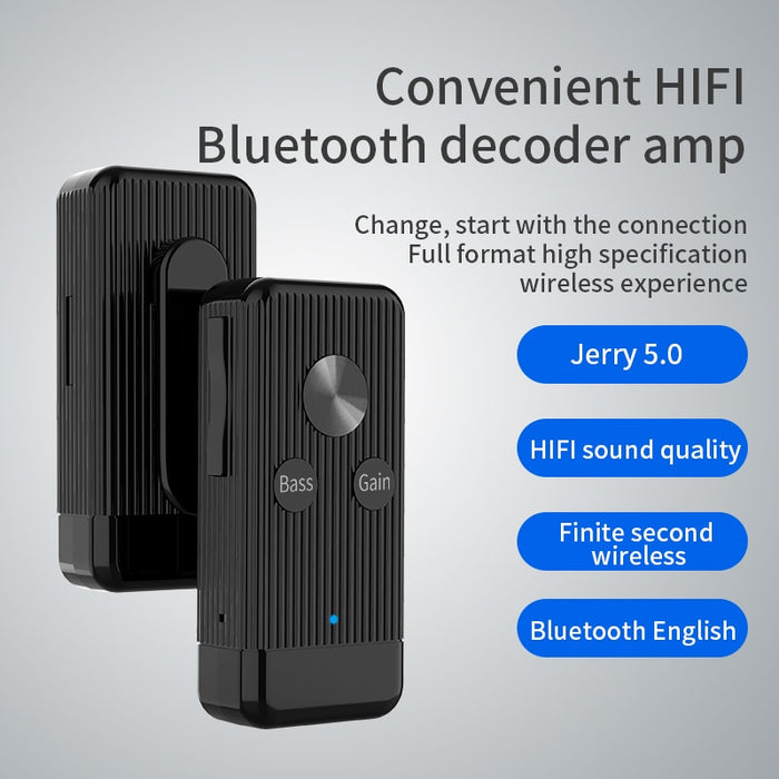 Mini-HiFi-Kopfhörer-Kopfhörer-Verstärker Tragbarer AMP 3,5 mm mit Audio-USB-Kabel