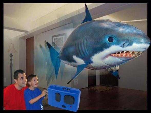 Air Shark - The Remote Controlled Fish Blimp - Smart Living Box